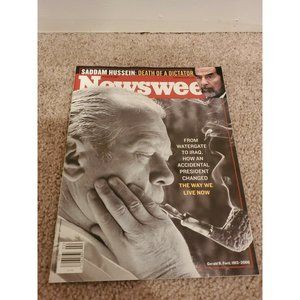 Newsweek Magazine January 8 2007 Gerald Ford Accidental President Cover No Label